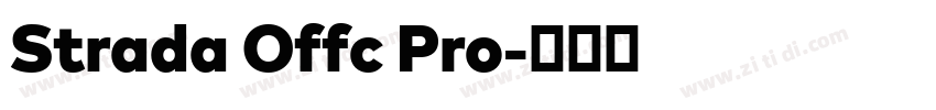 Strada Offc Pro字体转换 Strada Offc Pro字体转换